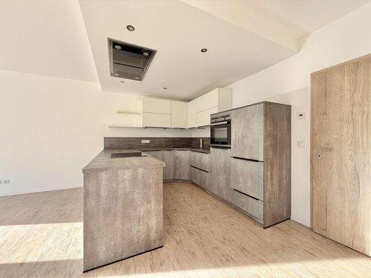 Bungalow: offene Küche