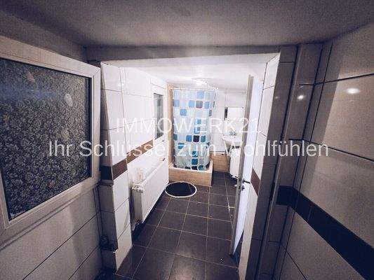 Blick ins Badezimmer