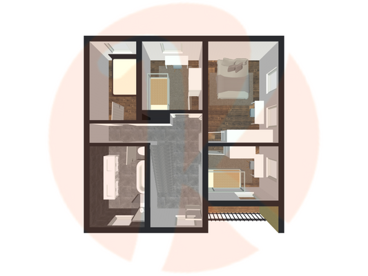 Grundriss OG Renovierungsbeispiel