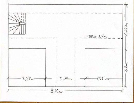 Grundriss Dachgeschoss