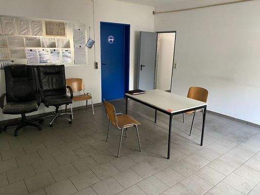 Beheizbarer Sozialraum