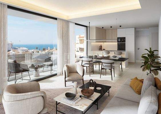 Spacious Apartments With Open-Plan Interiors in Fuengirola