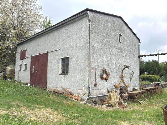 Scheune, Rückseite