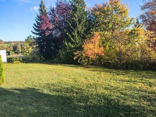 weitläufiger Garten