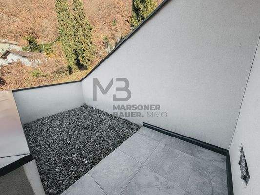 Außenbereich, Terrassengarten - spazio esterno, giardinetto/terrazza