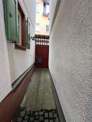 Eingangsbereich Nachbarhaus