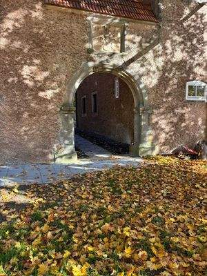 vom Garten/ Freisitz aus