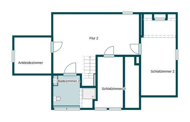 Grundriss Dachgeschoss