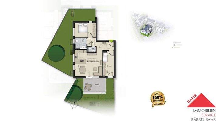 Grundriss Wohnung Nr. 8