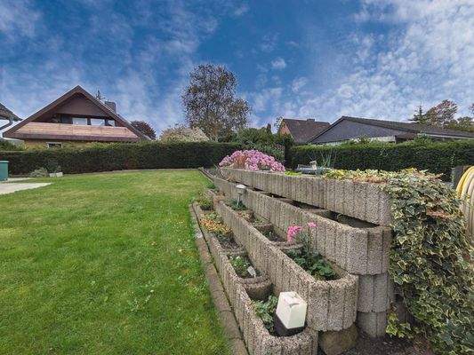 Bepflanzbarere Gartentrenner