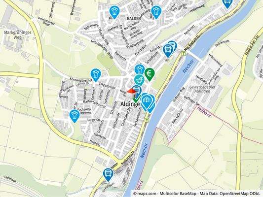 Geolyzer Kartenausschnitt