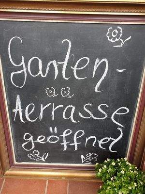 Garten für Gäste