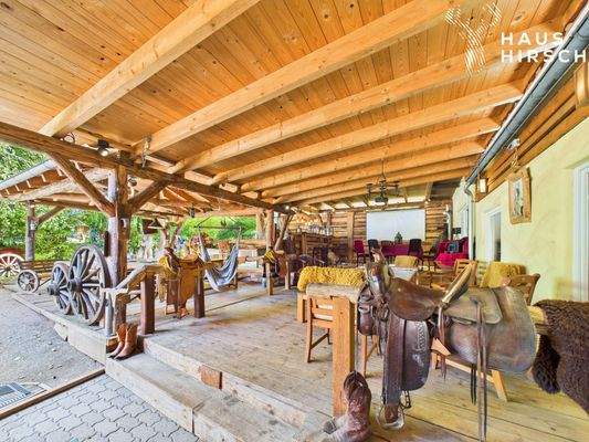 Außenbereich Terasse Hotel