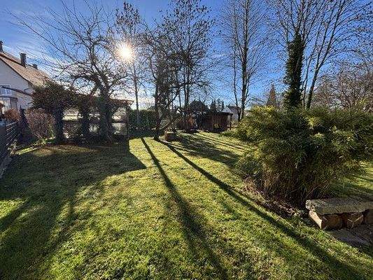 Grundstück Ausblick Garten