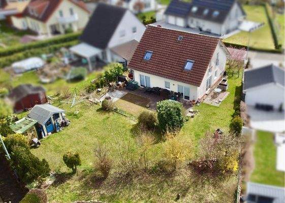 Garten- und Terrassenansicht