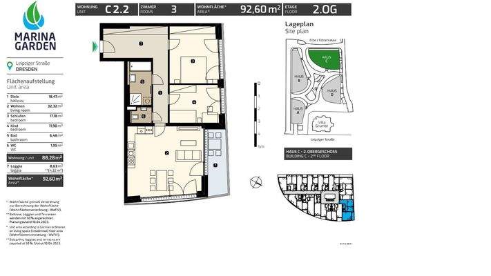 C2.2 Marina Garden Grundriss
