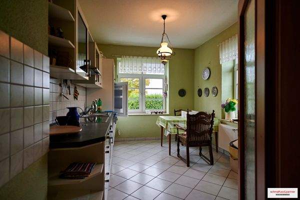 In der Küche der Pension