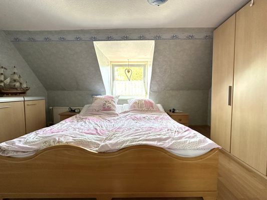 Schlafzimmer, Dachgeschoss