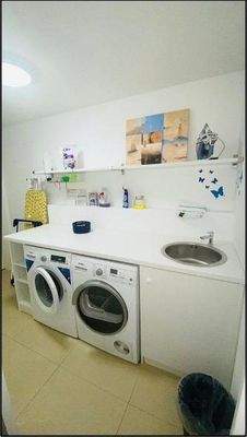 Hauswirtschaftsraum mit WM/TR