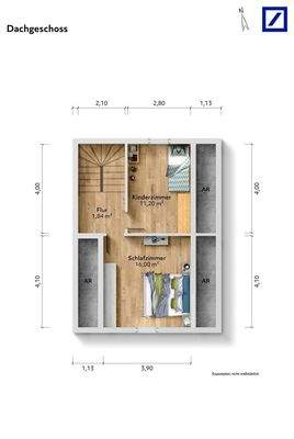 Grundriss Dachgeschoss