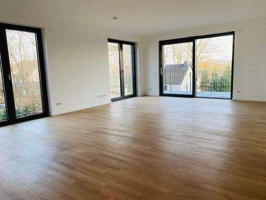 Blick ins Wohnzimmer