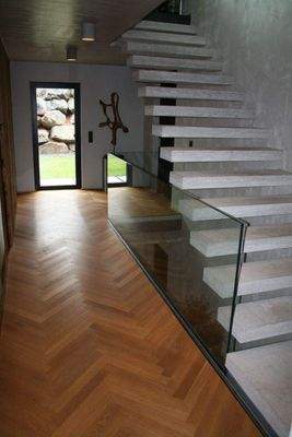 Detailblick Treppenaufgang 