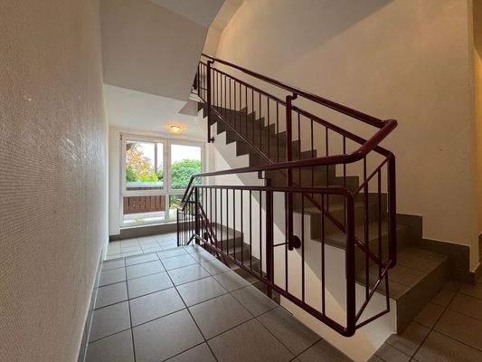 Gepflegtes Treppenhaus