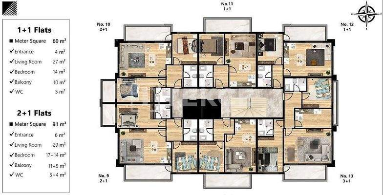 City View Real Estate in Alanya Mahmutlar