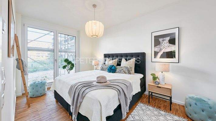 Schlafzimmer Musterwohnung