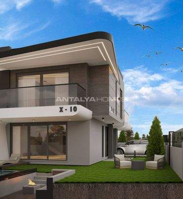 Villas with Private Pools Near the Sea in Muratpaşa Antalya