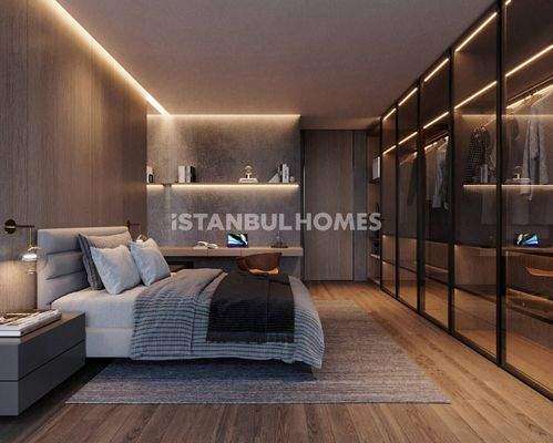 Apartments with Jacuzzi and Bosphorus View in Besiktas
