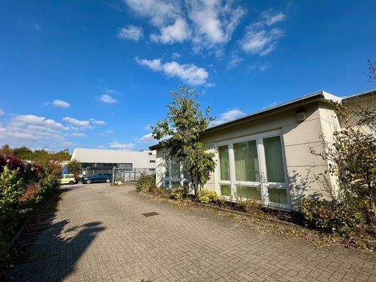 Zufahrt Produktionsbereich