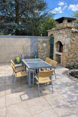 Steinofen & Räucherkammer