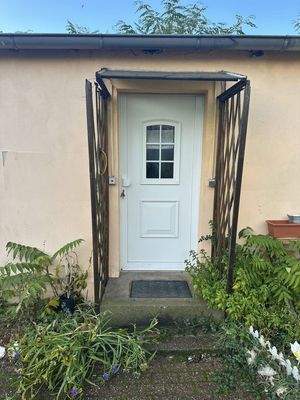 Eingangstür Anbau hofseitig