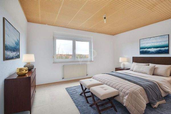 Mögliche Möblierung Schlafzimmer