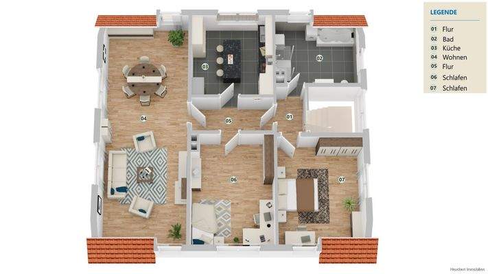 Grundriss Dachgeschoss