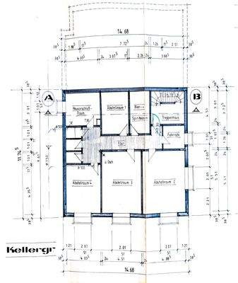 Grundriss - Kellergeschoss 