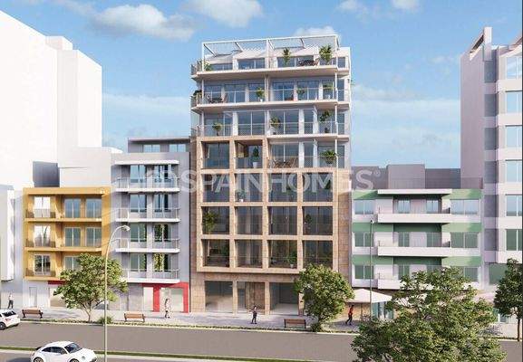 Sea-View Apartments Near the Beach in Villajoyosa Alicante