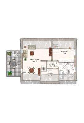 Grundriss Dachgeschoß