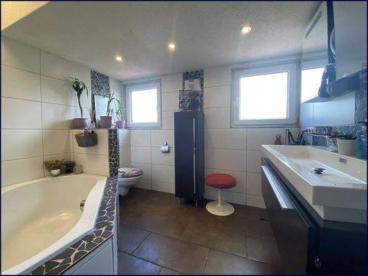 Badezimmer Dachgeschoss