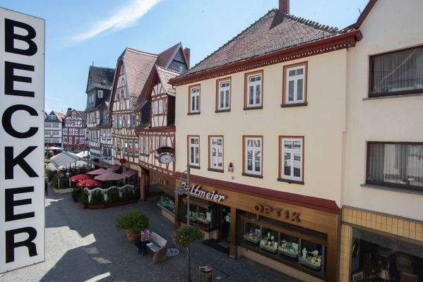 Blick aus dem Obergeschoss