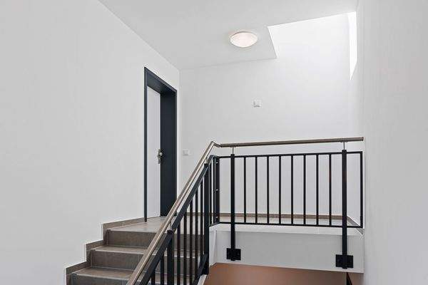 Auf- und Zugang zum Penthouse