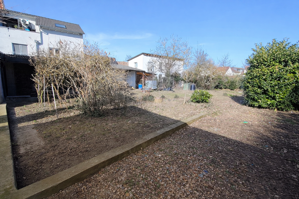 Grundstück im Winter