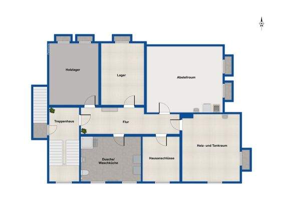 Grundriss - Kellergeschoss