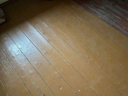 Dielen im Dachgeschoss