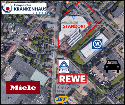 Standort mit Geschäftsumfeld