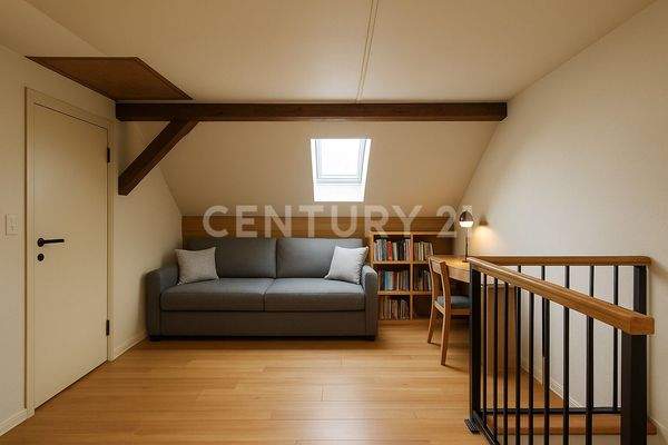 So könnte Ihre Dachgalerie renoviert und möbliert aussehen