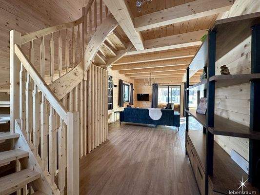 Aufgang Obergeschoß Stiege