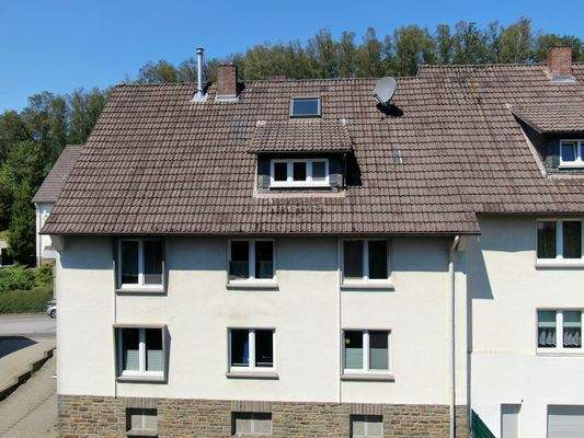 Außenansicht vom Wohnhaus 
