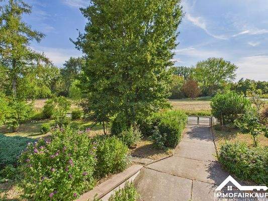 Ausblick von der Terrasse